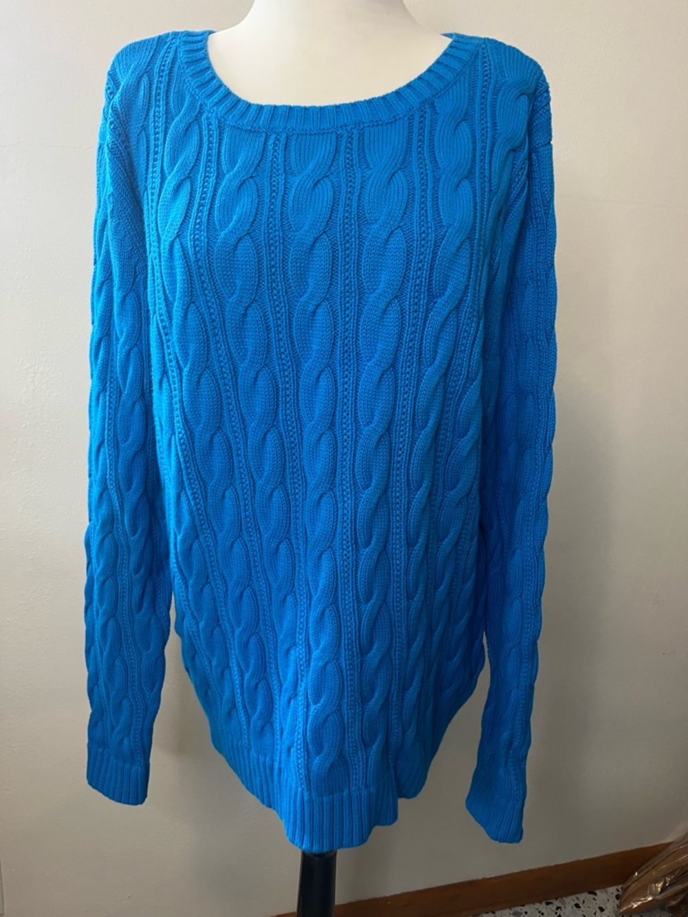 Land’s End Drifter cable crew sweater